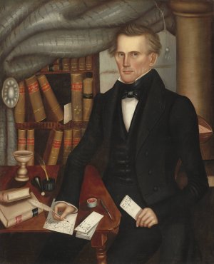 Vermont Lawyer by Horace Bundy Oil Painting