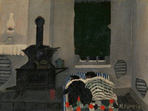 Asleep by Horace Pippin Oil Painting