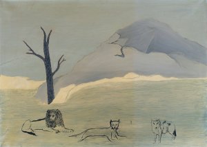 Holy Mountain IV by Horace Pippin Oil Painting