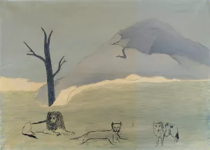 Holy Mountain IV by Horace Pippin Oil Painting