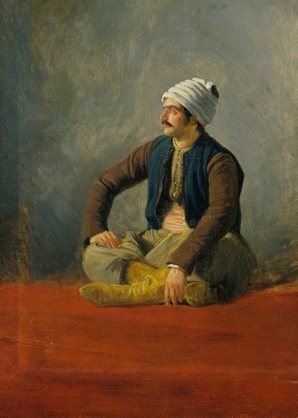 Main Product Photo of An Eastern Trader  Painting by Horace Vernet