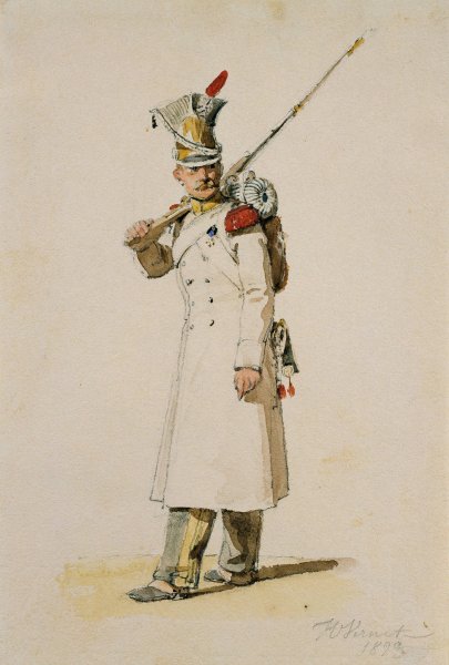 Main Product Photo of Grenadier of the Vistula Legion  Painting by Horace Vernet