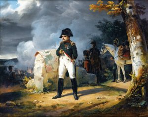 Napoleon In Charleroi June 1815 by Horace Vernet Oil Painting