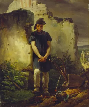 Peace and War by Horace Vernet Oil Painting