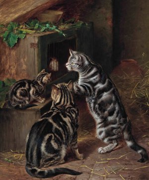 Visiting Time by Horatio Henry Couldery Oil Painting