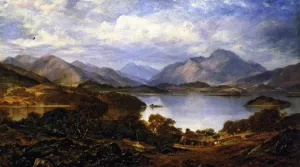 Loch Lomond by Horatio McCulloch - Oil Painting Reproduction
