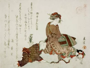 Snake Oil painting by Hotei Gosei