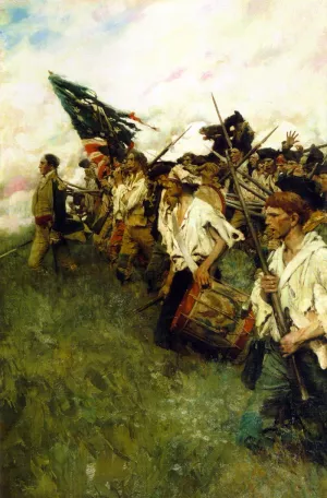 The Nation Makers Oil painting by Howard Pyle