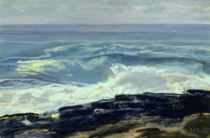 Maine Coast by Howard Russell Butler Oil Painting