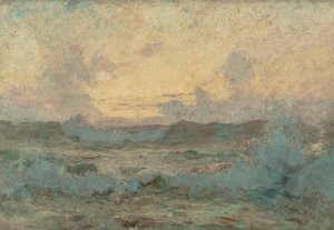 Restless Sea by Howard Russell Butler Oil Painting