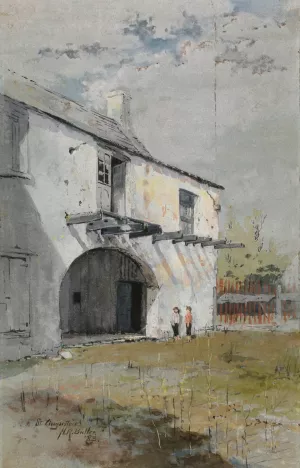 St. Augustine by Howard Russell Butler Oil Painting
