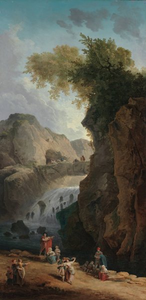 The Dance by Hubert Robert Oil Painting