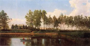 Charles River Maryland by Hugh Bolton Jones - Oil Painting Reproduction