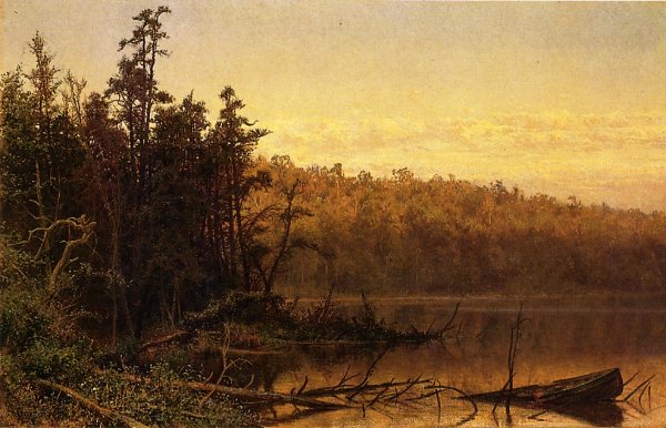Main Product Photo of Evening on the Severn Painting by Hugh Bolton Jones