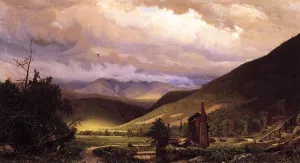 Old Smelter by Hugh Bolton Jones Oil Painting