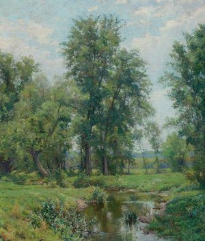 Springtime in Old Lyme, Connecticut by Hugh Bolton Jones Oil Painting