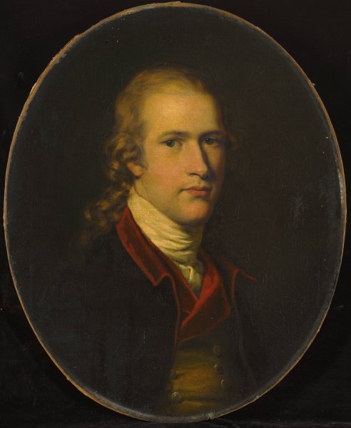 Main Product Photo of Portrait of a Gentleman Painting by Hugh Douglas Hamilton