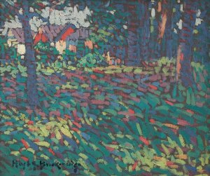 Summer Landscape by Hugh Henry Breckenridge Oil Painting