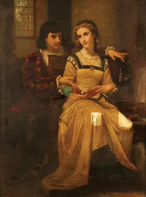 La Contemplation painting by Hughes Merle