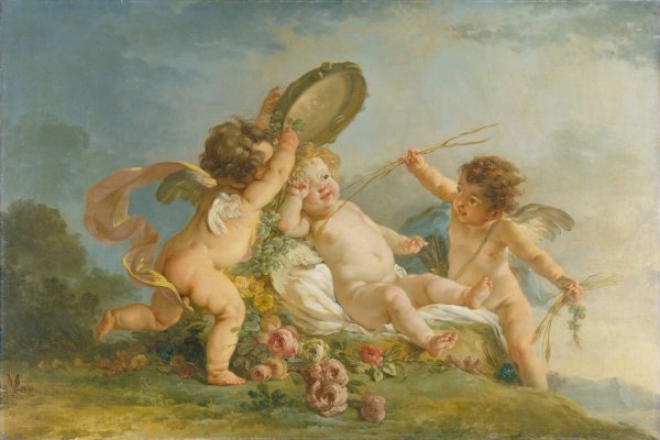 Awakening  by Hughes Taraval - Hand-Painted Oil Painting Reproduction