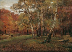 Die Ruine Starhemberg im Piestingtal by Hugo Charlemont Oil Painting