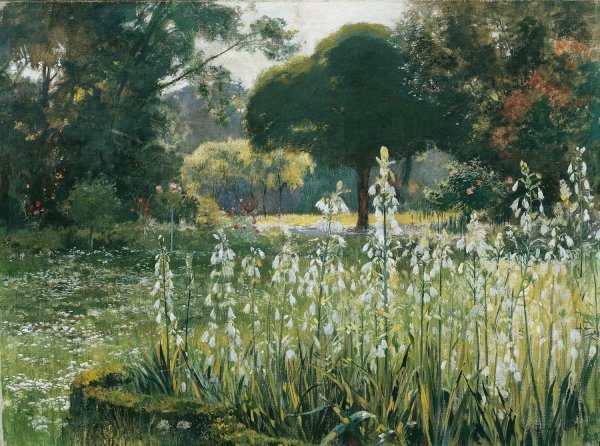 Main Product Photo of Sommerhyazinthen  Painting by Hugo Charlemont