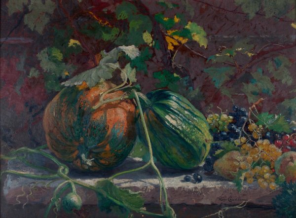 Main Product Photo of Stillleben  Painting by Hugo Charlemont