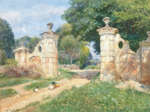 Motiv aus Plankenberg by Hugo Darnaut Oil Painting