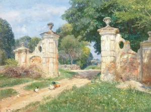 Motiv aus Plankenberg by Hugo Darnaut Oil Painting