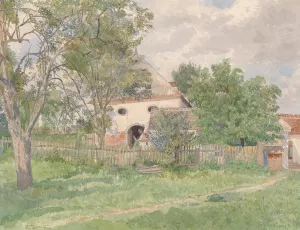 Plankenberg by Hugo Darnaut Oil Painting