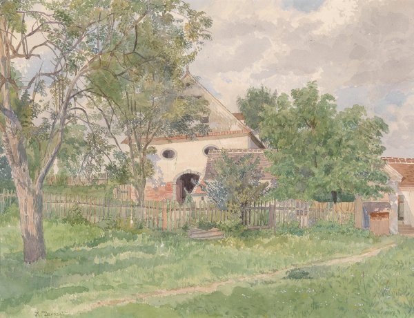 Plankenberg by Hugo Darnaut - Hand-Painted Oil Painting Reproduction