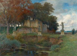 Versunkene Pracht by Hugo Darnaut Oil Painting