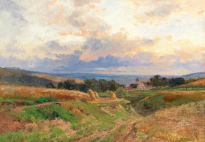 West of Vienna by Hugo Darnaut Oil Painting