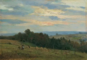 Zur Erntezeit by Hugo Darnaut Oil Painting
