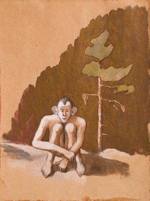 Fantasy by Hugo Simberg Oil Painting