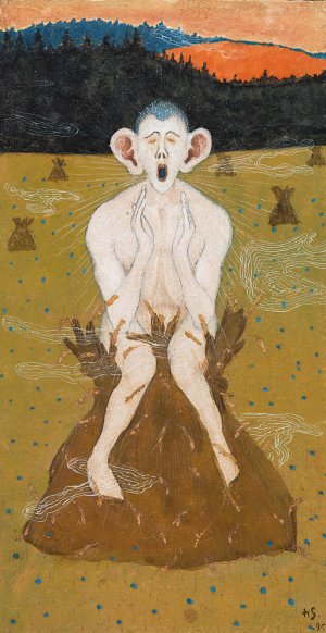 Frost by Hugo Simberg Oil Painting