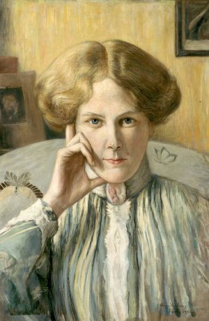 Marie Von Heiroth by Hugo Simberg Oil Painting