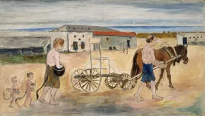 Piru Muuttaa by Hugo Simberg Oil Painting