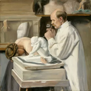 Portrait Of Viktor Malmberg by Hugo Simberg Oil Painting