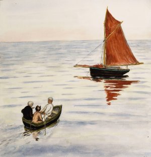 Travel Companions by Hugo Simberg Oil Painting