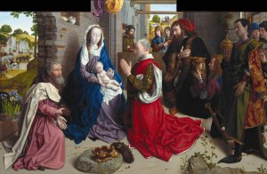 Adoration of the Magi  by Hugo Van Der Goes Oil Painting