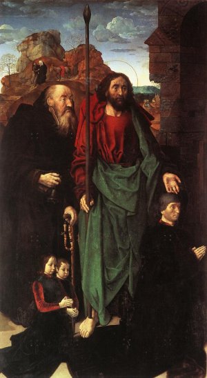 Sts. Anthony and Thomas with Tommaso Portinari