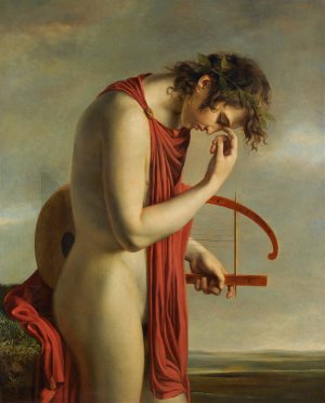 Orpheus by Hugues Jean Francois Paul Duqueylard Oil Painting
