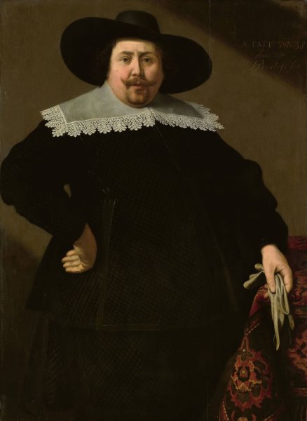 Main Product Photo of Portrait of the Amsterdam Brewer Philips Denijs  Painting by Huygh Pietersz Voskuyl