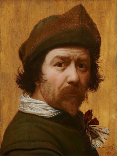 Main Product Photo of Self-Portrait  Painting by Huygh Pietersz Voskuyl