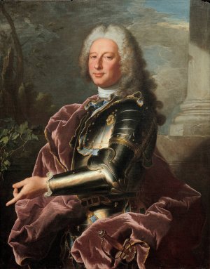 Gio. Francesco II Brignole-Sale by Hyacinthe Rigaud Oil Painting