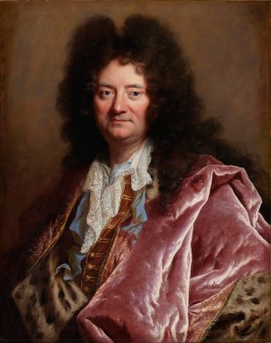 Portrait of a Gentleman by Hyacinthe Rigaud Oil Painting