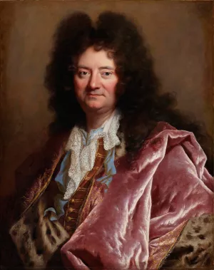 Portrait of a Gentleman by Hyacinthe Rigaud Oil Painting