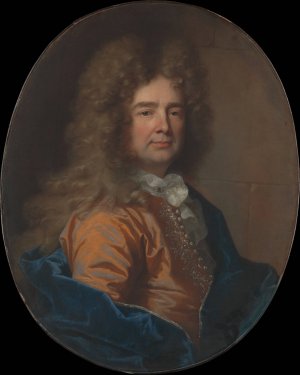 Portrait of a Man by Hyacinthe Rigaud Oil Painting