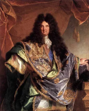 Portrait of Phillippe de Courcillon painting by Hyacinthe Rigaud